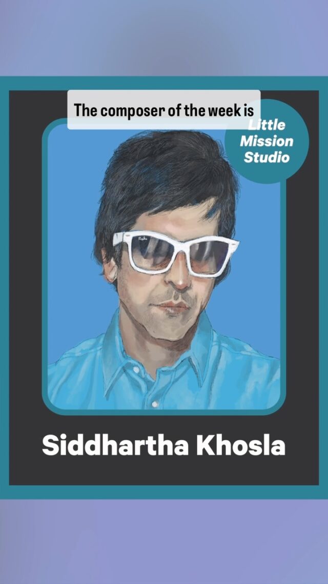 Composer of the Week: Siddhartha Khosla American film and TV composer Siddhartha Khosla was born January 2nd, 1977 in Tenafly, New Jersey. Khosla’s first film score was in 2009, “The President is Coming”, a satirical mockumentary. By 2012 Khosla expanded their writing to TV scores, writing for shows such as “This is Us”, “Nancy Drew”, and most recently “Only Murders in the Building” which won Khosla an Emmy award for Outstanding Music Composition for a Series. In addition to his work in film and TV Khosla is the primary member of the band “Goldspot”, named after a popular Indian fizzy drink. The band released their first album “Tally of the Yes Man” in 2005, while the album received moderate success when they re-released the album in 2007 in the UK they found more success. The band performed at Glastonbury in 2007 opening for Travis, Death Cab for Cutie, Franz Ferdinand, and Bon Jovi. What else can you learn about Siddhartha Khosla this week? #ComposerOfTheWeek #CotW #MakeMoreMusic #MusicEducation #MusicEd #MusicHistory #LittleMissionStudio #SiddharthaKhosla #AAPIHeritageMonth